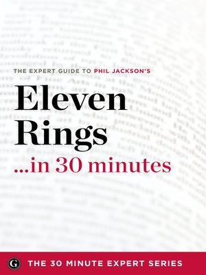 cover image of Eleven Rings ...in 30 Minutes